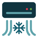 Air-conditioned rooms